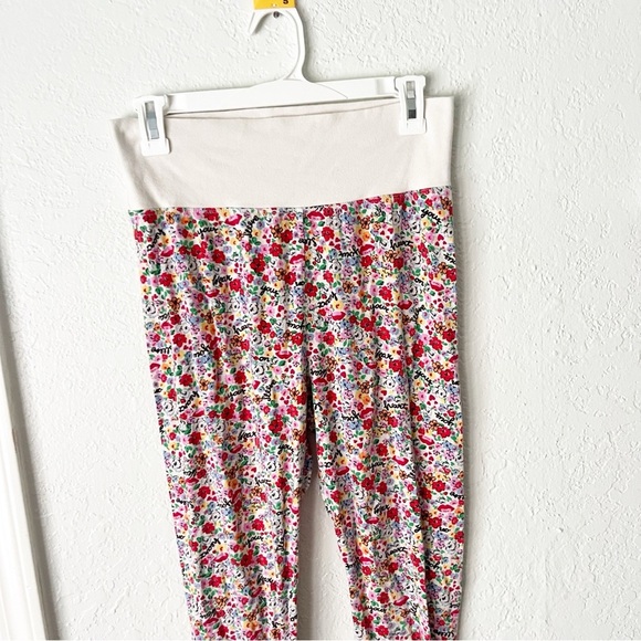 Cath Kidston Pajama Pants Women's Medium Ditsy Floral Jogger Style Jersey Knit - Picture 2 of 7